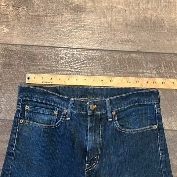 Levi's Men's Slim Fit Jeans Dark Wash Size 34x32 - Picture 5 of 12